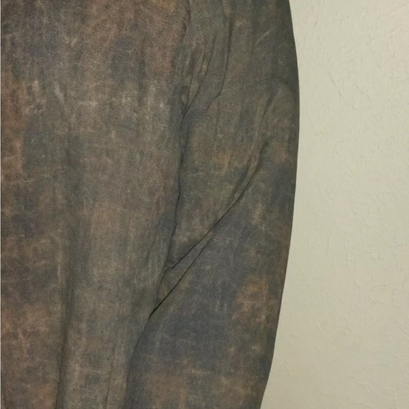 Eileen Fisher Terra Silk Print Bomber Jacket, Rye (Brown), Small  NWT $ 298 - Picture 5 of 10